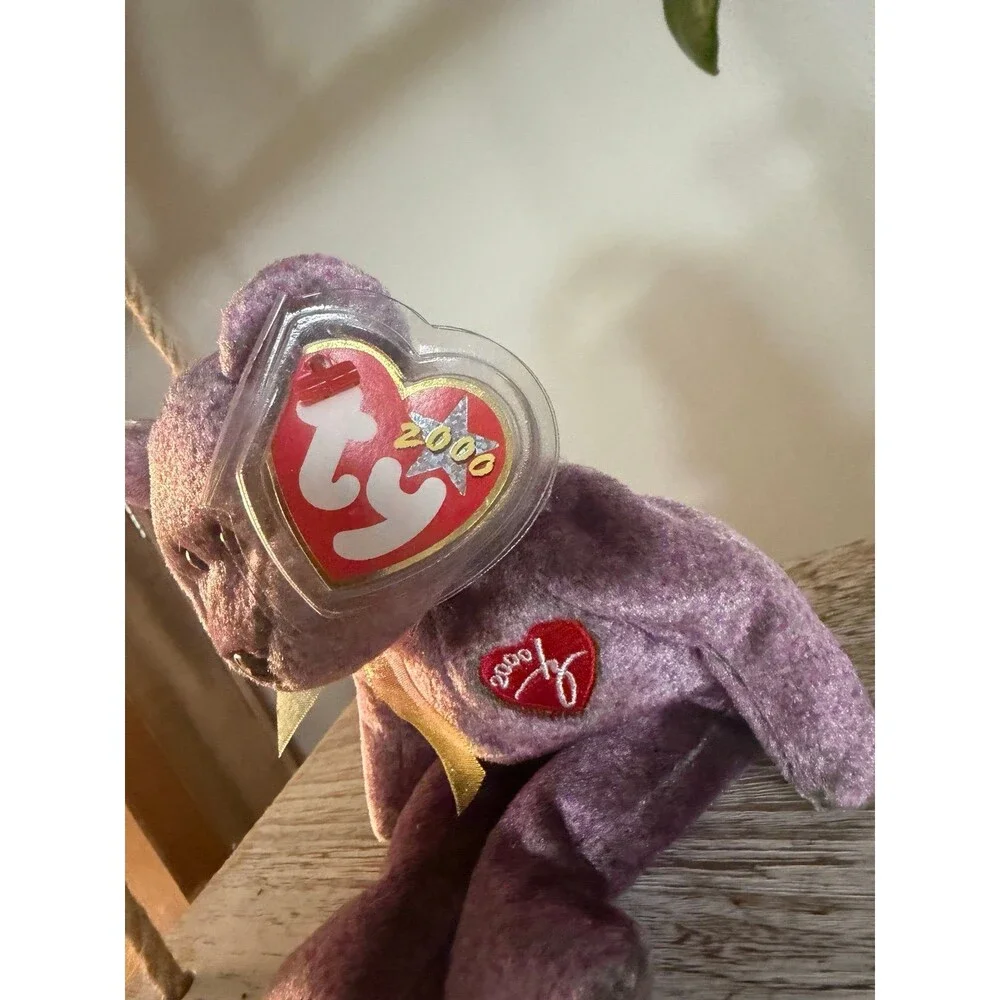 Ty Beanie Baby Signature Y2K Bear II 2000